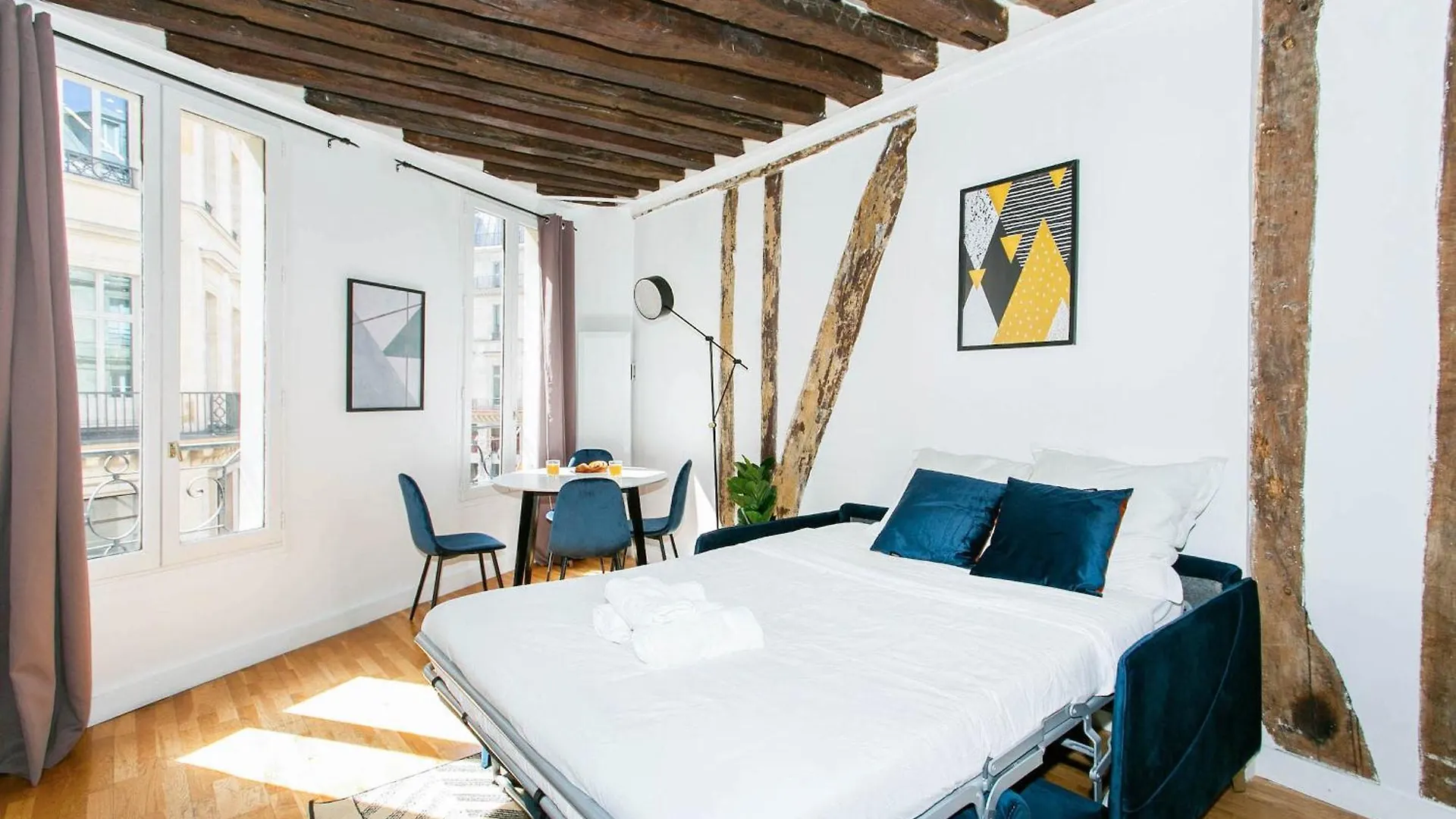 Daire Le Louvre & Rivoli - 1br - Cityapartmentstay Paris